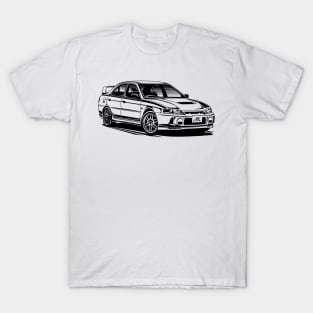 EUROBEAT INTENSIFIES - Lancer Evolution IV CN9A full-body version T-Shirt